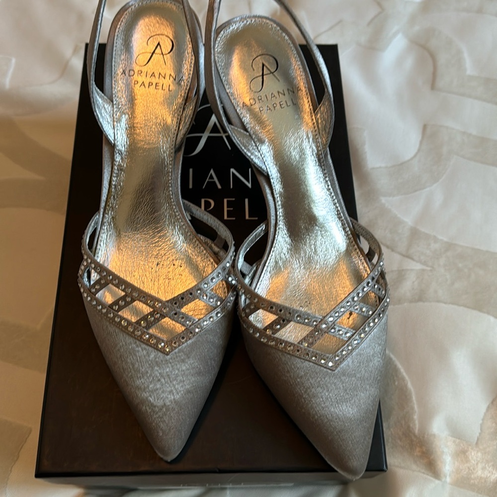Silver Adrian Arpell shoes